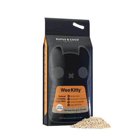 Rufus & Coco Wee Kitty Clumping Litter - 9kg