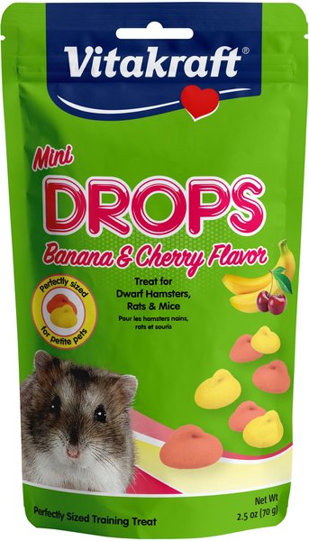 Vitakraft Mini Drops - Banana & Cherry - 2.5oz