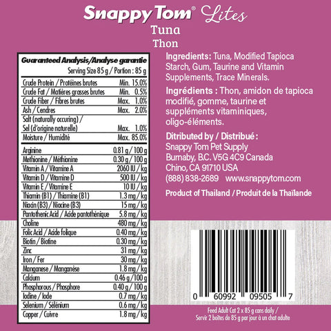 Snappy Tom Lites - Tuna 85g