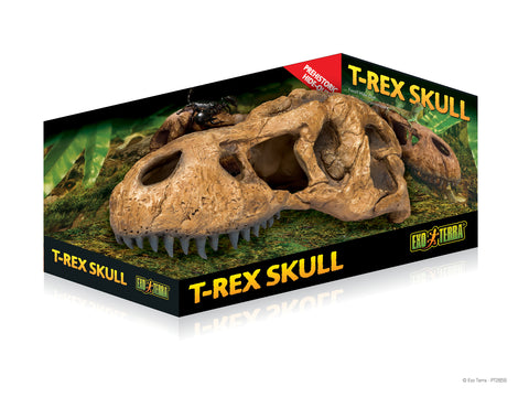 ExoTerra Terrarium Decor | T-Rex Skull