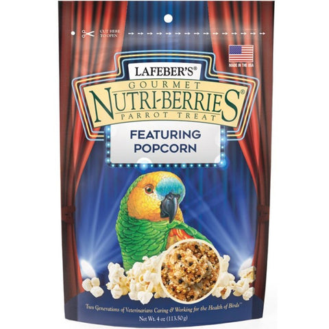 LAFEBER Nutri-Berries Popcorn Parrot - 4oz