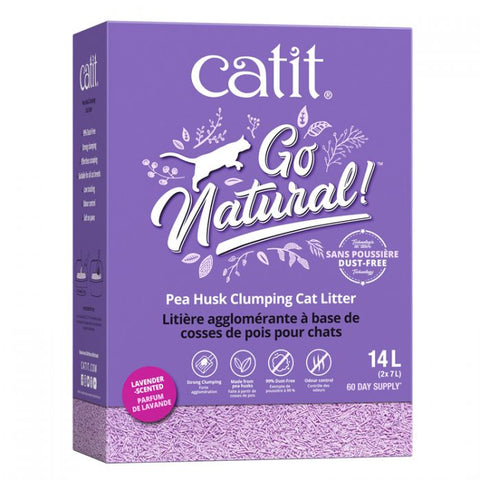 Catit Go Natural Pea Husk Litter | 14L
