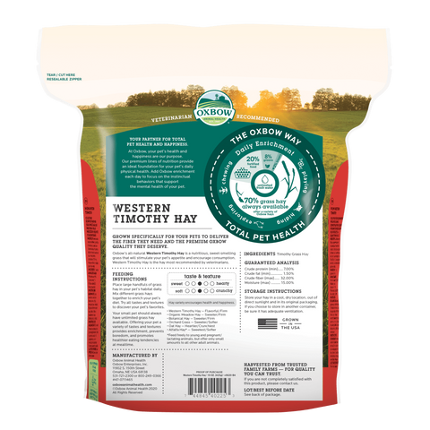 OXBOW Western Timothy Hay - 15oz