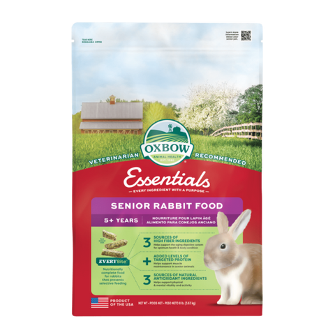 OXBOW Essentials Senior Rabbit Food - 8Ib
