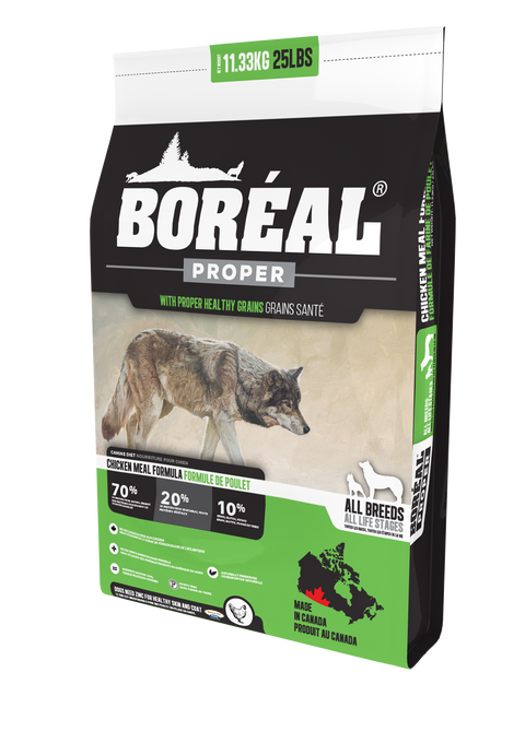 Boréal Proper Chicken Meal Low-Carb with Grains for Dogs