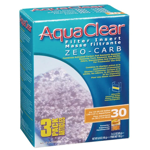 AquaClear Filter Insert - Zeo-Carb (3-Pack)