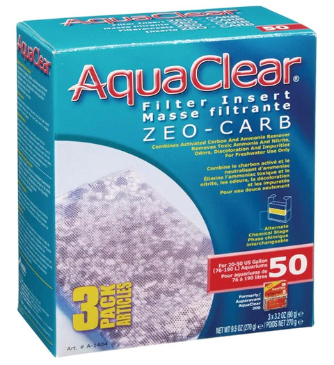 AquaClear Filter Insert - Zeo-Carb (3-Pack)