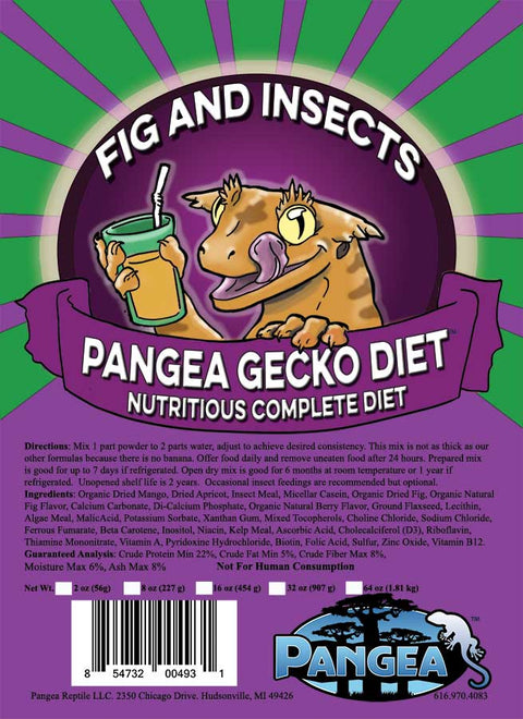 Pangea FIG and Insects Complete Gecko Diet 2oz
