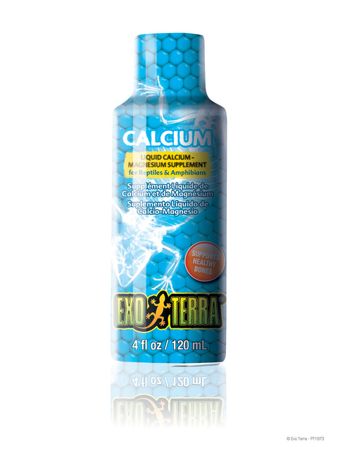 Exo Terra Liquid Calcium-Magnesium Supplement - 120 ml