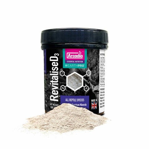 Arcadia EarthPro ReVitaliseD3 100g Calcium with D3