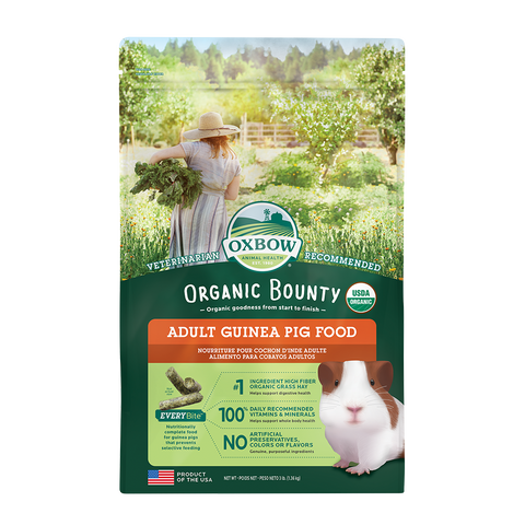 OXBOW Organic Bounty Guinea Pig - 3lb