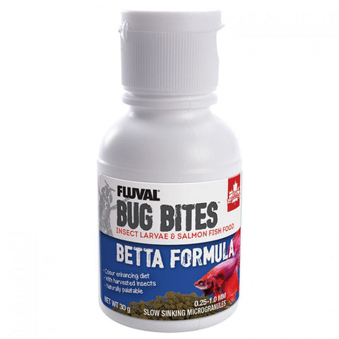 Fluval Bug Bites Betta Formula 30g 0.25-1mm