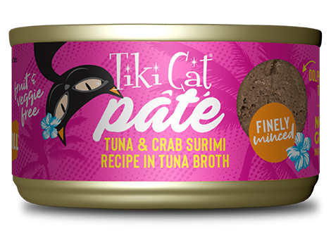 Tiki Cat Tuna & Crab Surimi Pâté