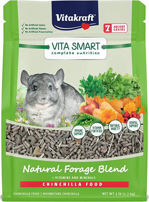 Vitakraft Vita Smart Chinchilla Food - 3lb
