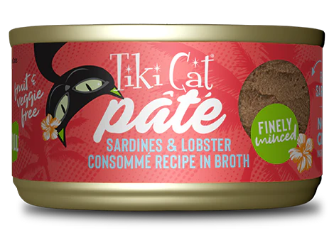 Tiki Cat Sardines & Lobster Consommé Pâté