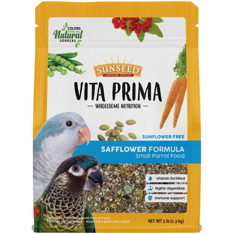 Sunseed Vita Prima Safflower Formula - Small Parrots - 3lb