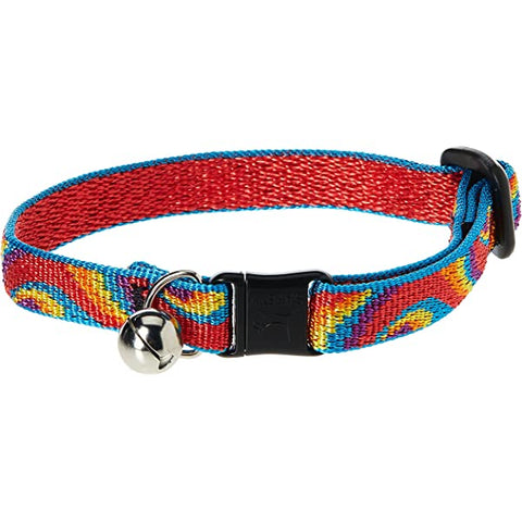 Lupine Cat Collar with Safety Buckle 1/2 inch “Lollipop”