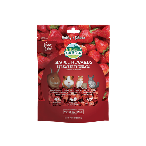 OXBOW Simple Rewards - Strawberry Treats