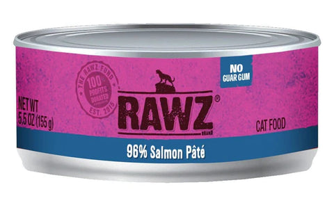 RAWZ 96% Salmon Pate Cat Food - 5.5oz