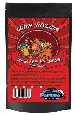 Pangea Fruit Mix with Insects Complete Gecko Diet 2oz