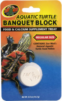 Zoo Med Aquatic Turtle Banquet Block - Regular