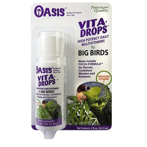 OASIS Big Bird Vita Drops Vitamins 2 oz
